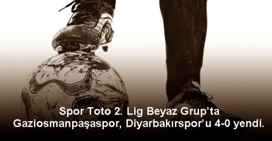 Gaziosmanpaşa-Diyarbakır: 4-0...