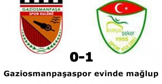 Gaziosmanpaşa-Konya Torku: 0-1