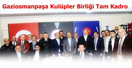 Gaziosmanpaşa Kulüpler Birliği Toplantısında İlçenin sorunları tartışıldı