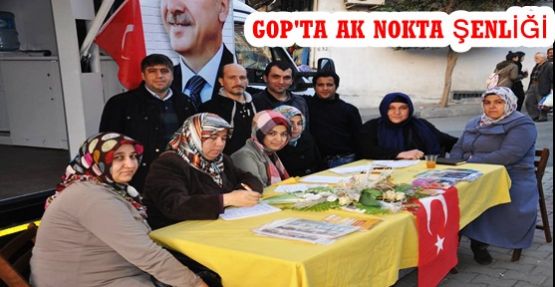 Gaziosmanpaşa Teşkilatı,Ak Nokta Şenliğine Devam Ediyor 