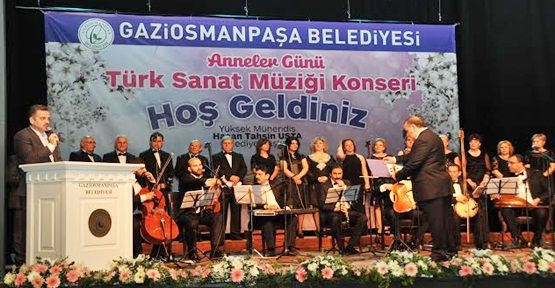 Gaziosmanpaşa’da Anneler Günü konseri