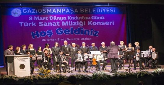 Gaziosmanpaşa’da Dünya Kadınlar Günü konseri