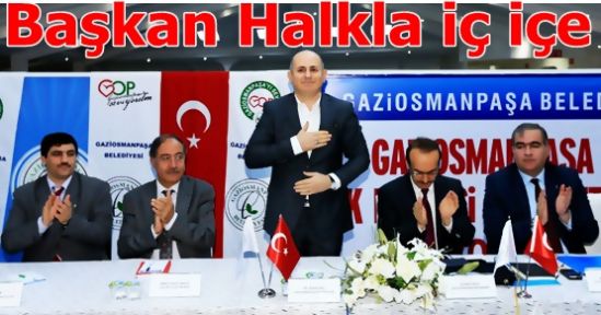 Gaziosmanpaşa’da Halk Buluşmaları tüm hızıyla sürüyor…