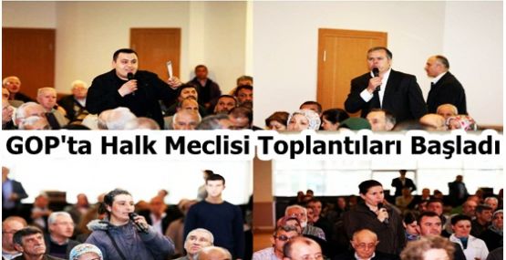 Gaziosmanpaşa'da Halk Meclisi Toplantıları Başladı 