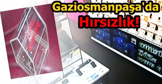 Gaziosmanpaşa'da Hırsızlık!