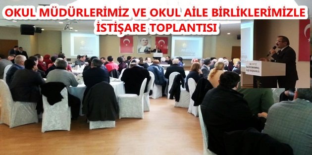 Gaziosmanpaşa'da Okul Müdürleri İle İstişare Toplantısı