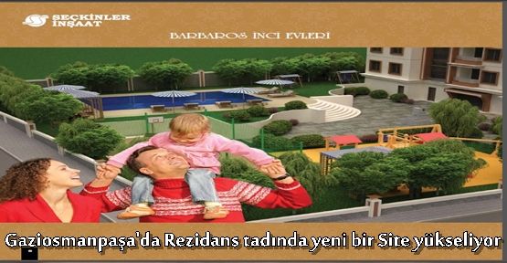 Gaziosmanpaşa'da rezidans tadında yeni bir site..