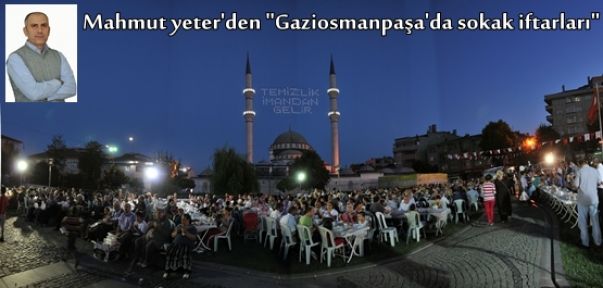 Gaziosmanpaşa’da Sokak İftarları