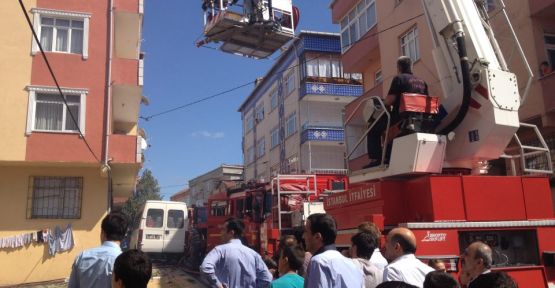 Gaziosmanpaşa'da Yangın..!