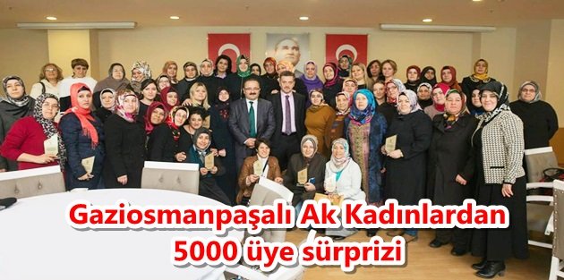 Gaziosmanpaşalı Ak Kadınlar Plaketle Onurlandılar