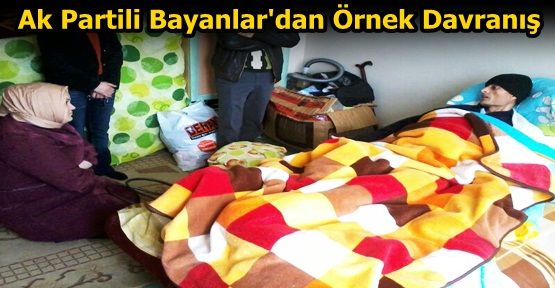 Gaziosmanpaşalı Bayanlar'dan Örnek Davranış