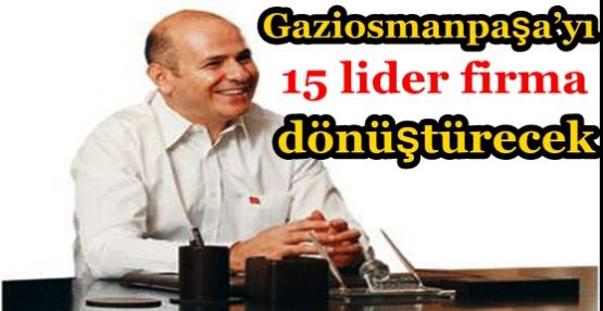 Gaziosmanpaşa’yı 15 lider firma dönüştürecek 