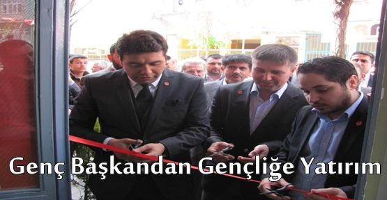 Genç Başkandan Gençliğe Yatırım