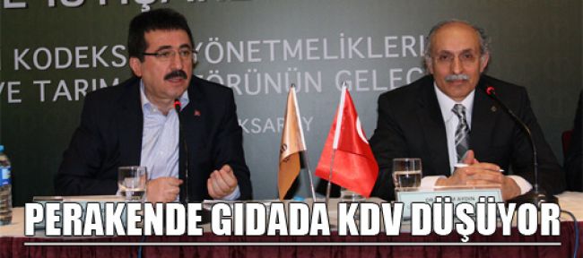  Gıdada KDV düşüyor