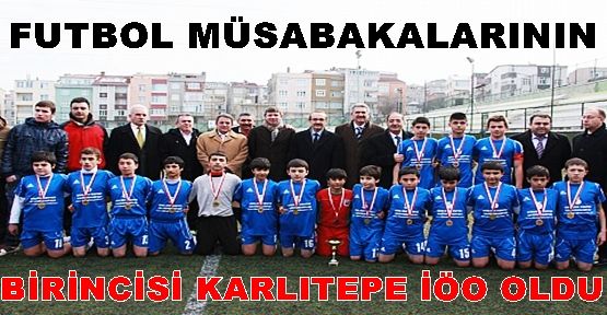 G.O.Paşa Futbol Müsakabalarında Karlıtepe İÖO Birinci Oldu.