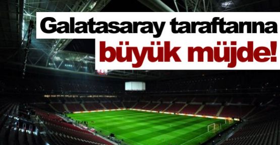 G.Saray'a İBB'den müjdeli haber