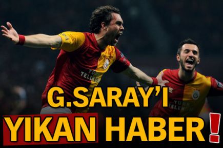 G.Saray'a şok haber!