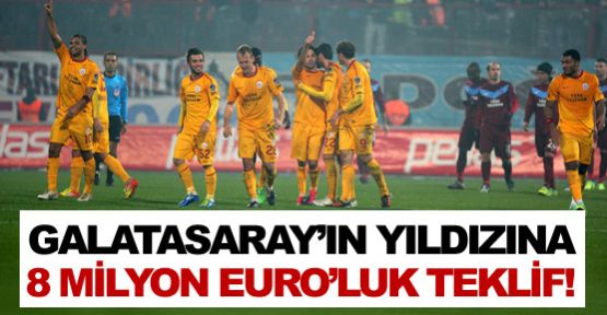 G.Saraylı oyuncuya 8 milyon euroluk teklif!