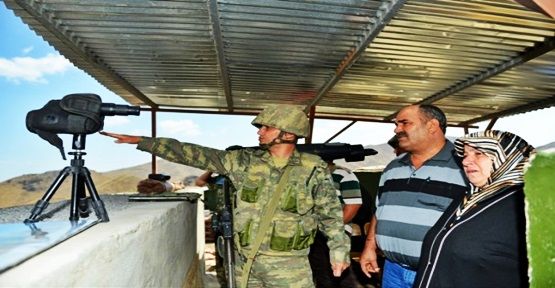 Hakkari'de oğlunun şehit olduğu yerden barış mesajı