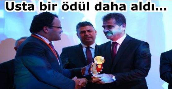 Hasan Tahsin Usta bir ödül daha aldı…