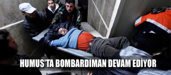 Humus'ta bombardıman: 105 ölü