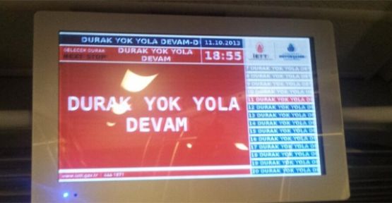 İETT hacklendi: Durak yok yola devam