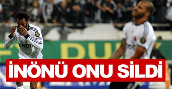 İnönü, Quaresma'yı sildi