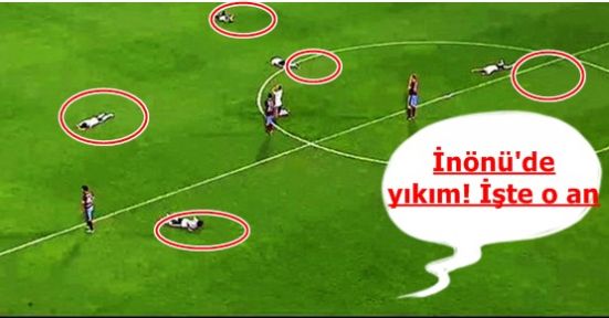 İnönü'de yıkım! İşte o an