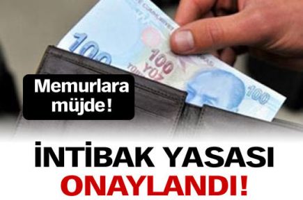 İntibak yasası onaylandı!