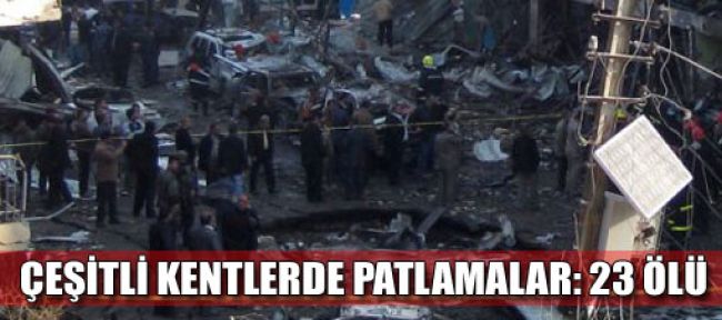 Irak'ta patlamalar: 28 ölü