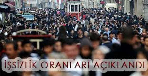 İşsizlik rakamları açıklandı