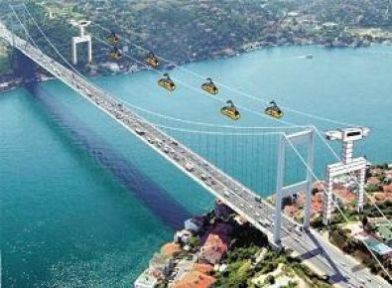 İstanbul Boğazı'na teleferik geliyor