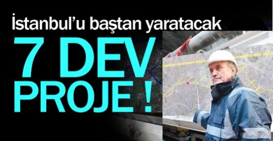 İstanbul için 7 dev hedef