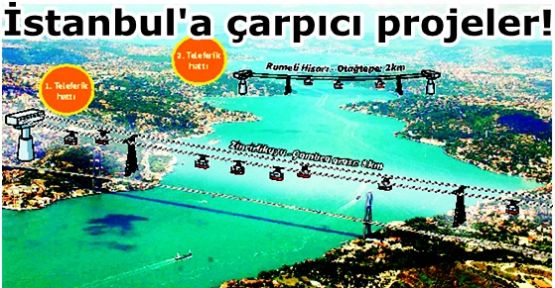 İstanbul'a çarpıcı projeler!