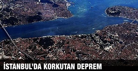 İstanbul'da deprem