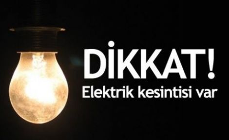 İstanbul'da elektrik kesintisi