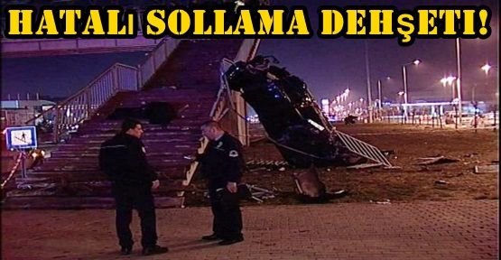 İstanbul'da Hatalı sollama dehşeti!