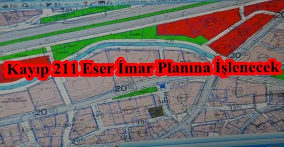 İstanbul'da Kayıp 211 Eser İmar Planına İşlenecek