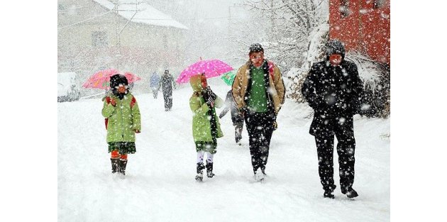 İstanbul'da okullar tatil edildi!