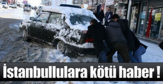 İstanbullulara kötü haber!