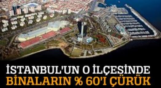 İstanbul'un o ilçesinde binaların yüzde 60'ı çürük