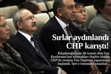 İşte CHP'yi karıştıran tutanak