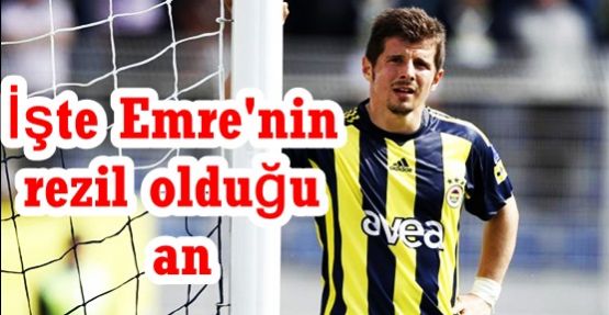 İşte Emre Belözoğlu'nun rezil olduğu an