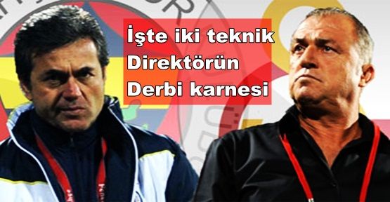 İşte Fatih Terim ve Aykut Kocaman'ın derbi karnesi