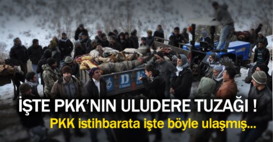 İşte PKK'nın Uludere tuzağı