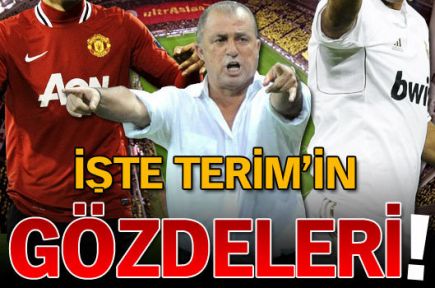 İşte Terim'in gözdeleri!