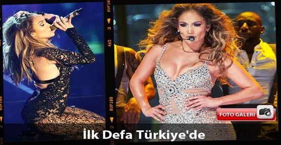 Jennifer Lopez'in İstanbul provası