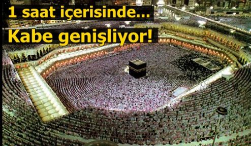 Kabe genişliyor! 