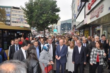 Kadir topbaş Gaziosmanpaşa'da esnaf ziyaretinde !