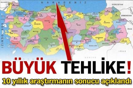 Karadeniz'de büyük tehlike!